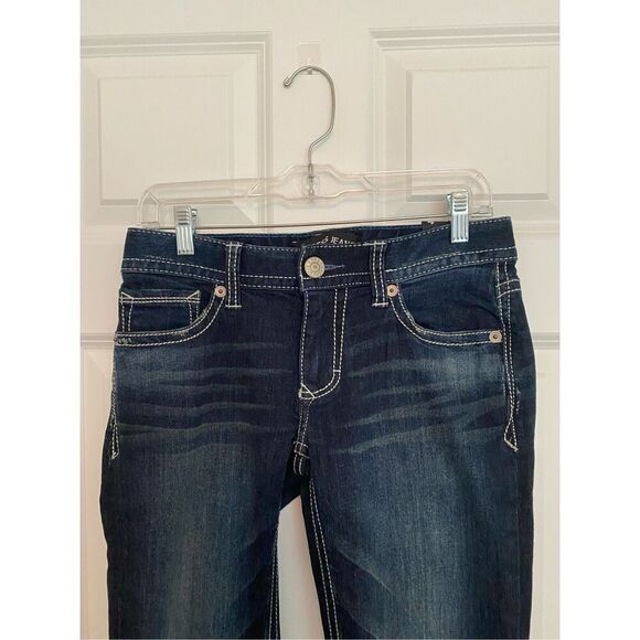 Express Y2K low rise boot cut denim - Picture 2 of 8